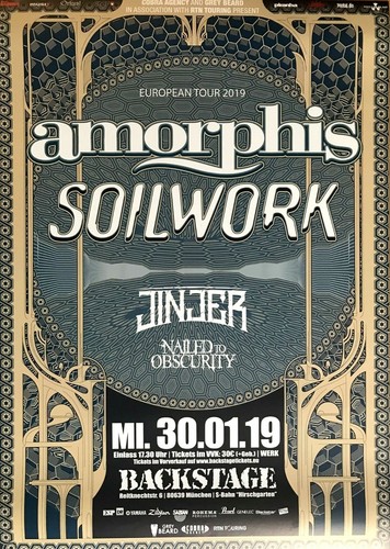 Amorphis soilwork 2019 - amorphis,